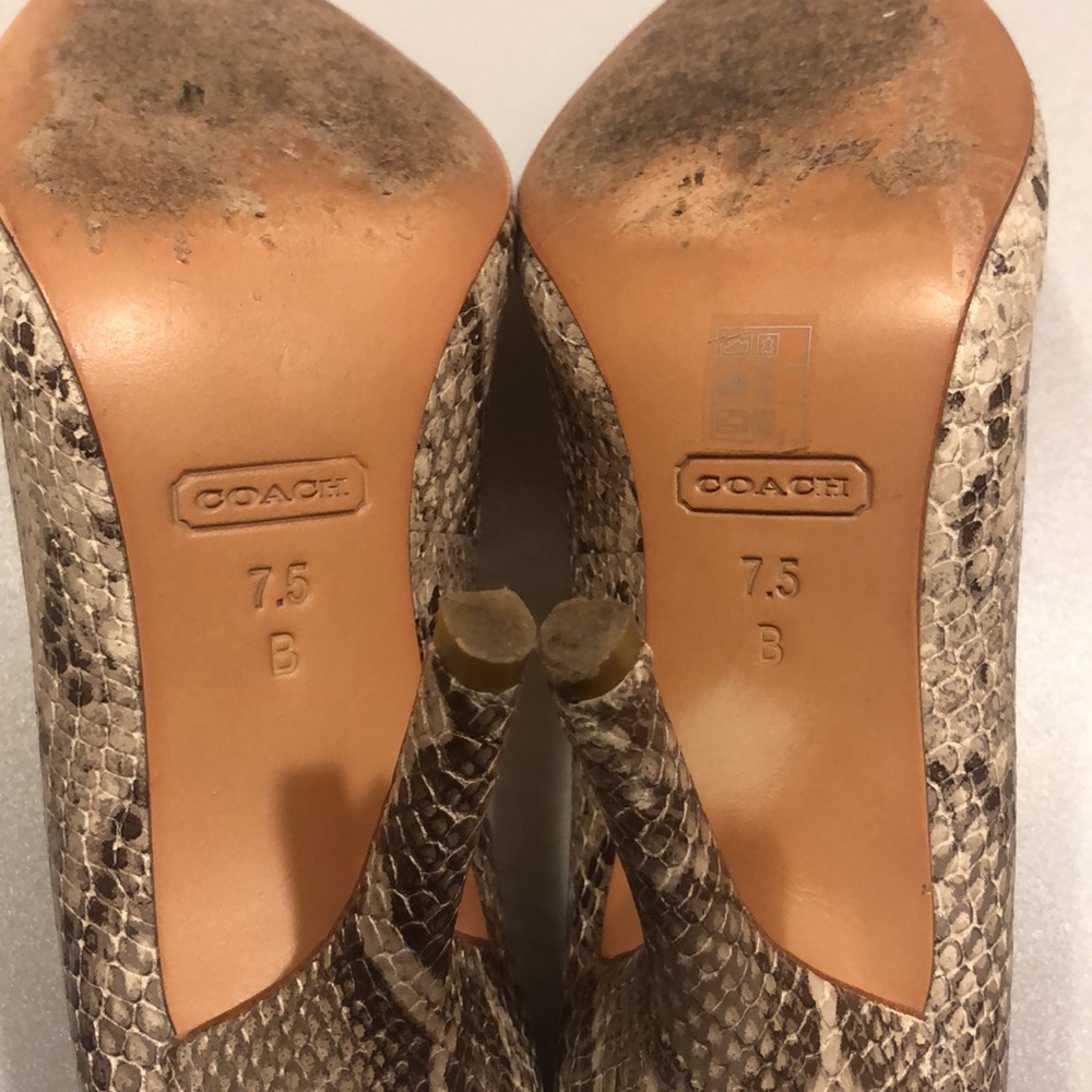COACH heels - Picture 7 of 11